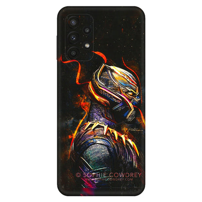 Samsung A/S Series Phone Skins (All Models) - Black Panther - 3D Embossed Finish (L-190) Samsung Galaxy A23 (5G)
