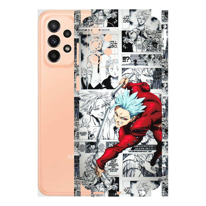 Samsung A/S Series Phone Skins (All Models) - Anime Comic - 3D Embossed Finish (L-192) Samsung Galaxy A23 (5G)