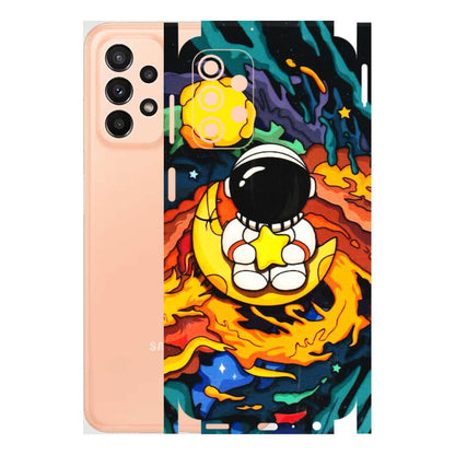 Samsung A/S Series Phone Skins (All Models) - Baby Astronaut - 3D Embossed Finish (L-197) Samsung Galaxy A23 (5G)