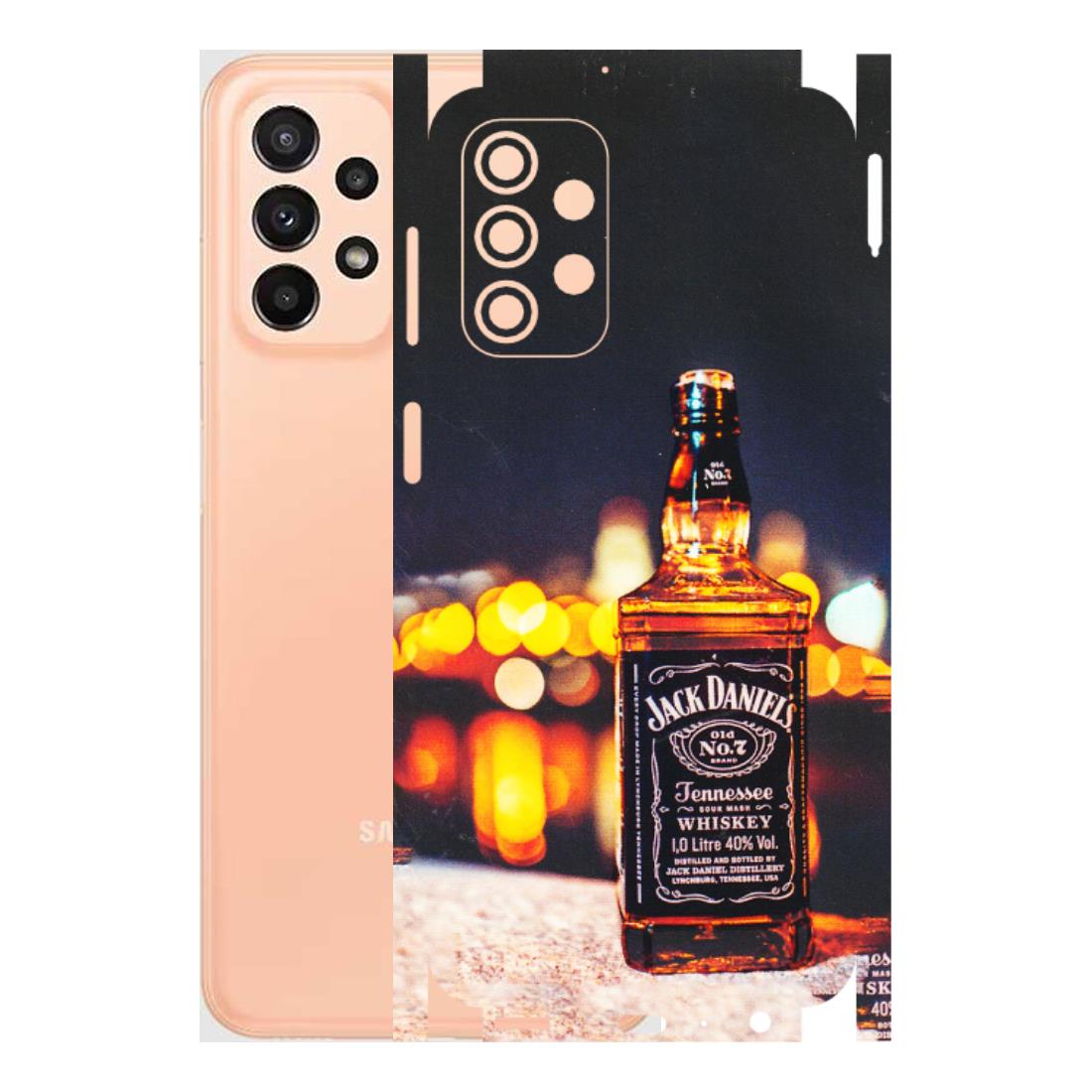 Samsung A/S Series Phone Skins (All Models) - JD Whiskey Bottle - 3D Embossed Finish (L-20) Samsung Galaxy A23 (5G)