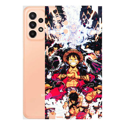 Samsung A/S Series Phone Skins (All Models) - Luffy Anime Character - 3D Embossed Finish (L-203) Samsung Galaxy A23 (5G)