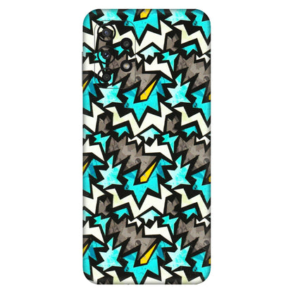 Samsung A/S Series Phone Skins (All Models) - Funky Zig Zag - 3D Embossed Finish (L-223) Samsung Galaxy A23 (5G)