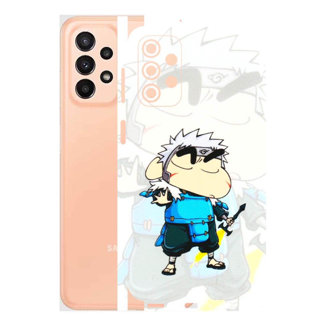 Samsung A/S Series Phone Skins (All Models) - Angry Young Shinchan - 3D Embossed Finish (L-226) Samsung Galaxy A23 (5G)