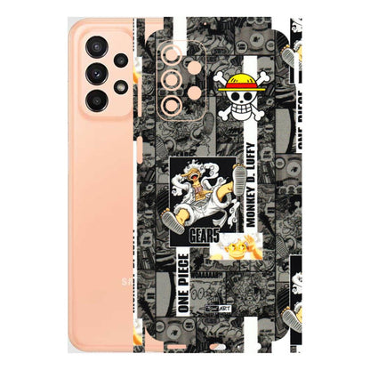 Samsung A/S Series Phone Skins (All Models) - Cuffy Anime MonkeyCamic - 3D Embossed Finish (L-242) Samsung Galaxy A23 (5G)