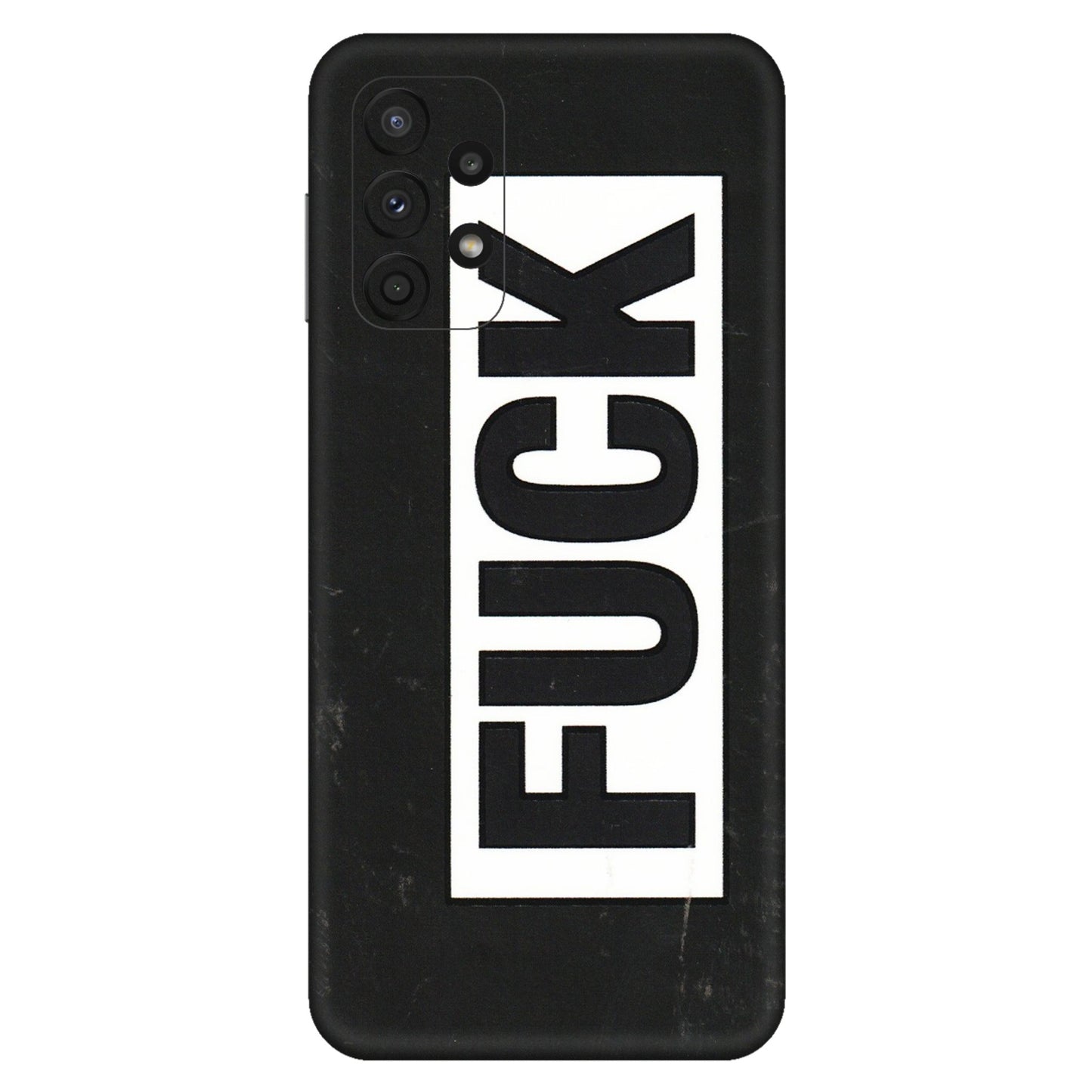 Samsung A/S Series Phone Skins (All Models) - The F Word - 3D Embossed Finish (L-255) Samsung Galaxy A23 (5G)