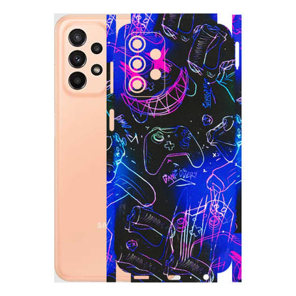 Samsung A/S Series Phone Skins (All Models) - Gamers Paradise - 3D Embossed Finish (L-258) Samsung Galaxy A23 (5G)