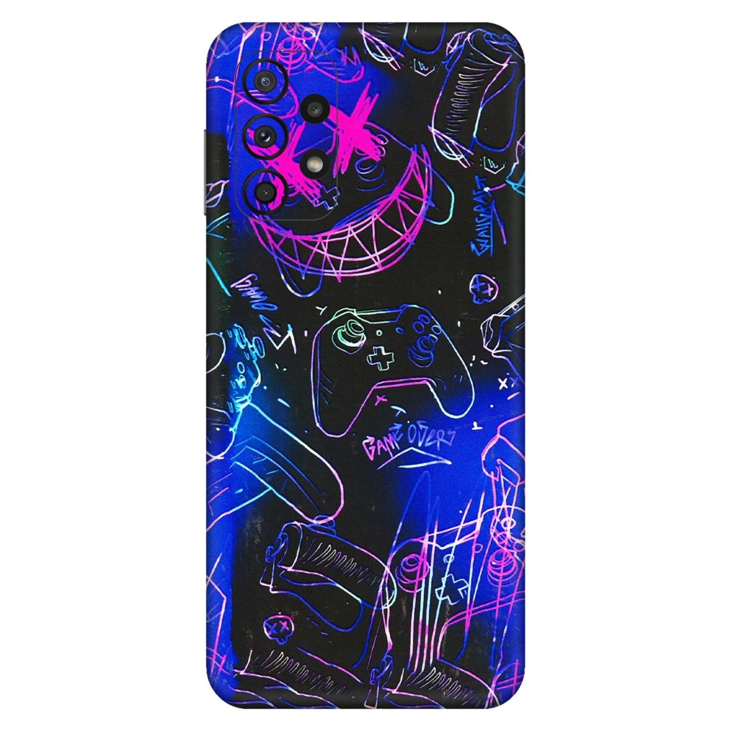 Samsung A/S Series Phone Skins (All Models) - Gamers Paradise - 3D Embossed Finish (L-258) Samsung Galaxy A23 (5G)