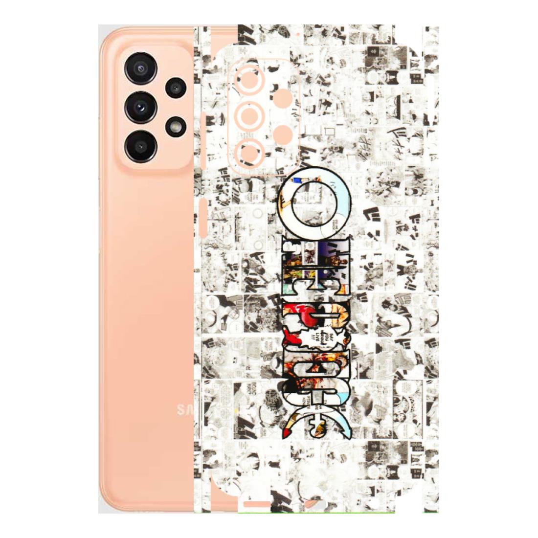 Samsung A/S Series Phone Skins (All Models) - One Piece Manga - 3D Embossed Finish (L-26) Samsung Galaxy A23 (5G)