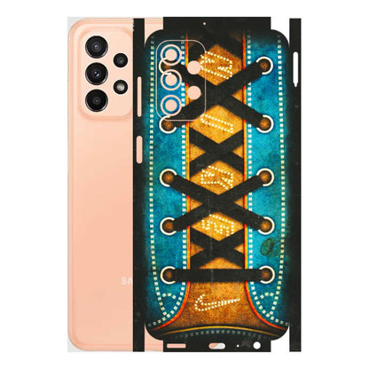Samsung A/S Series Phone Skins (All Models) - Sneakers Lover Nike - 3D Embossed Finish (L-262) Samsung Galaxy A23 (5G)
