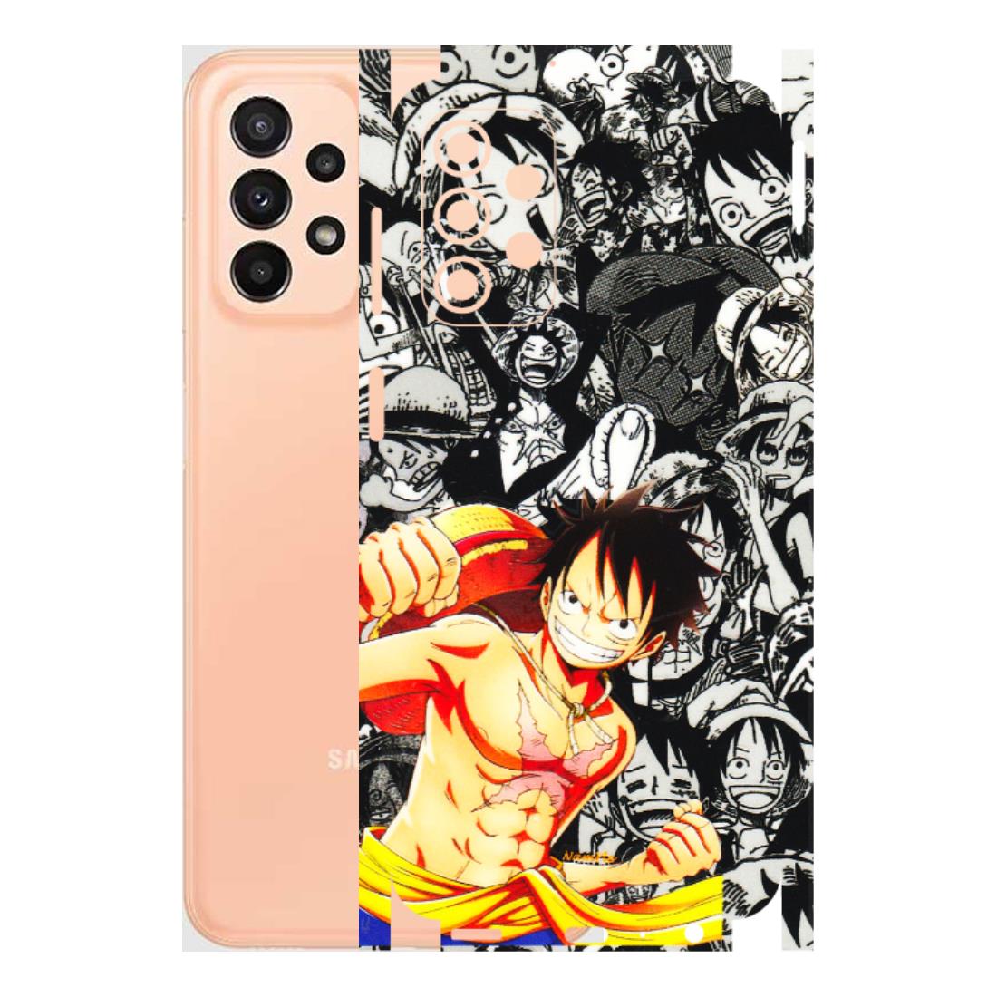Samsung A/S Series Phone Skins (All Models) - Anime Comics Games Doodles - 3D Embossed Finish (L-27) Samsung Galaxy A23 (5G)
