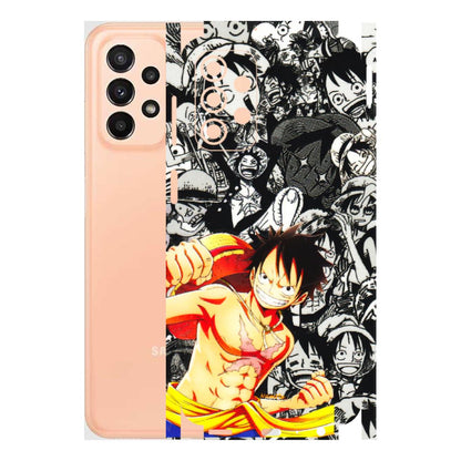 Samsung A/S Series Phone Skins (All Models) - Anime Comics Games Doodles - 3D Embossed Finish (L-27) Samsung Galaxy A23 (5G)