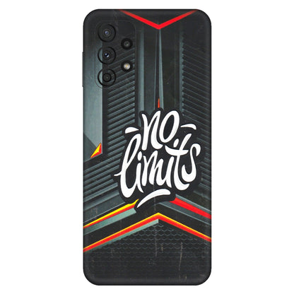 Samsung A/S Series Phone Skins (All Models) - No Limits - 3D Embossed Finish (L-286) Samsung Galaxy A23 (5G)