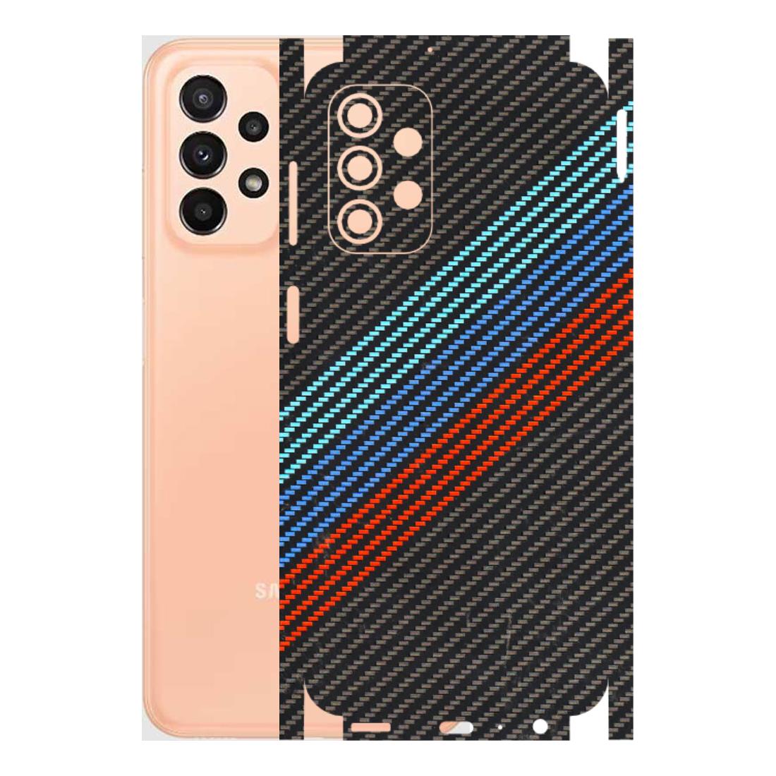 Samsung A/S Series Phone Skins (All Models) - Carbon BM - 3D Embossed Finish (L-302) Samsung Galaxy A23 (5G)