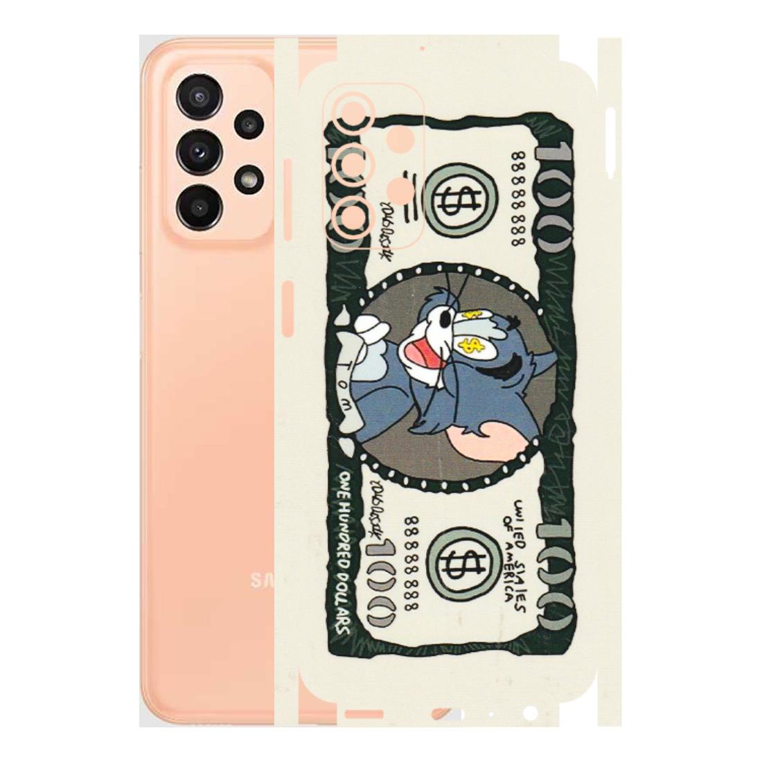Samsung A/S Series Phone Skins (All Models) - Tom Hundred Dollar - 3D Embossed Finish (L-324) Samsung Galaxy A23 (5G)