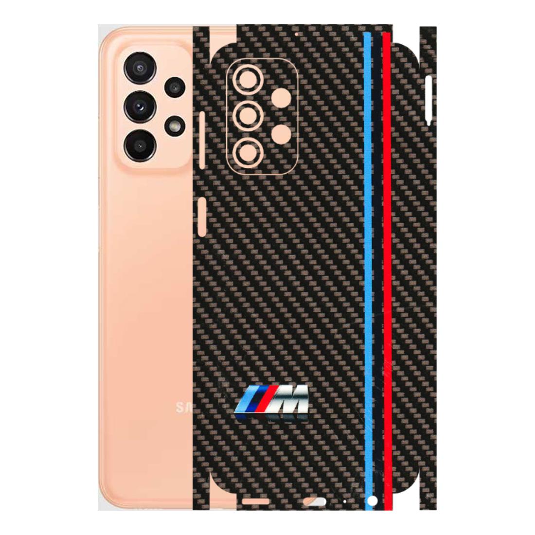 Samsung A/S Series Phone Skins (All Models) - BM Carbon Fiber Feels - 3D Embossed Finish (L-38) Samsung Galaxy A23 (5G)