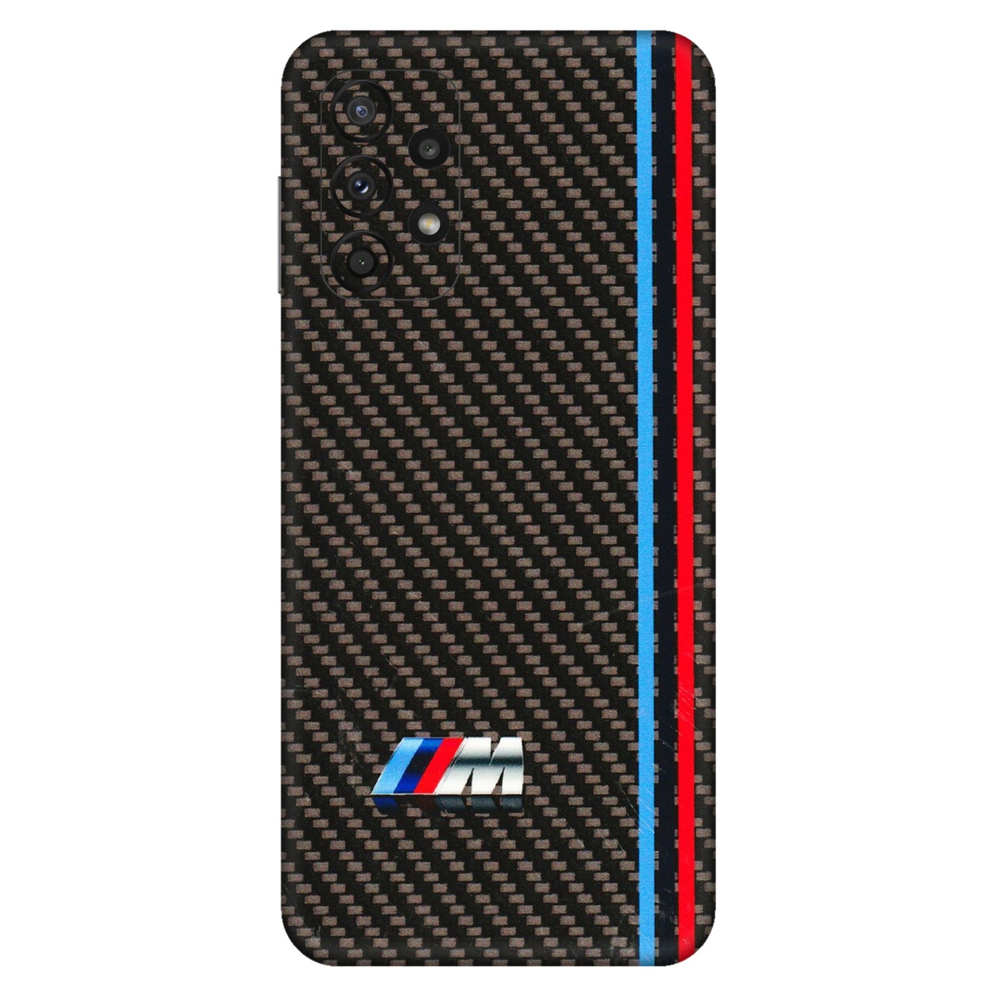Samsung A/S Series Phone Skins (All Models) - BM Carbon Fiber Feels - 3D Embossed Finish (L-38) Samsung Galaxy A23 (5G)