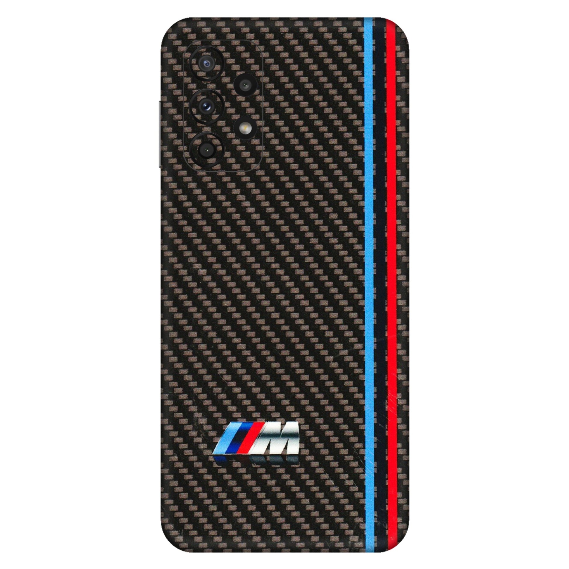 Samsung A/S Series Phone Skins (All Models) - BM Carbon Fiber Feels - 3D Embossed Finish (L-38) Samsung Galaxy A23 (5G)