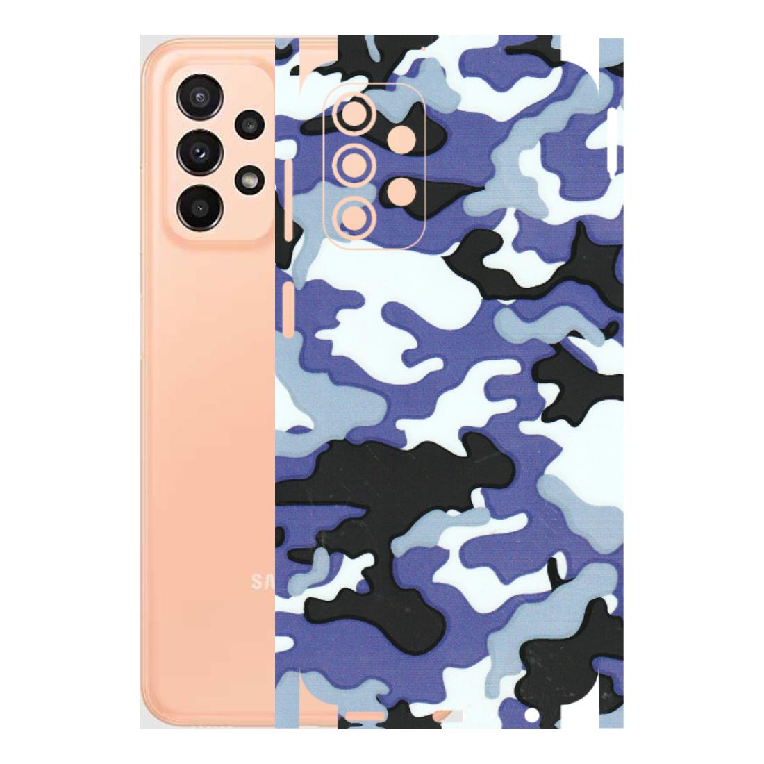Samsung A/S Series Phone Skins (All Models) - Powerfull Military Camoflauge - 3D Embossed Finish (L-49) Samsung Galaxy A23 (5G)