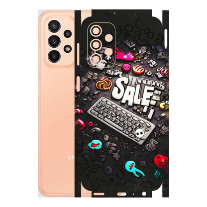 Samsung A/S Series Phone Skins (All Models) - Gadgets Sale - 3D Embossed Finish (L-50) Samsung Galaxy A23 (5G)