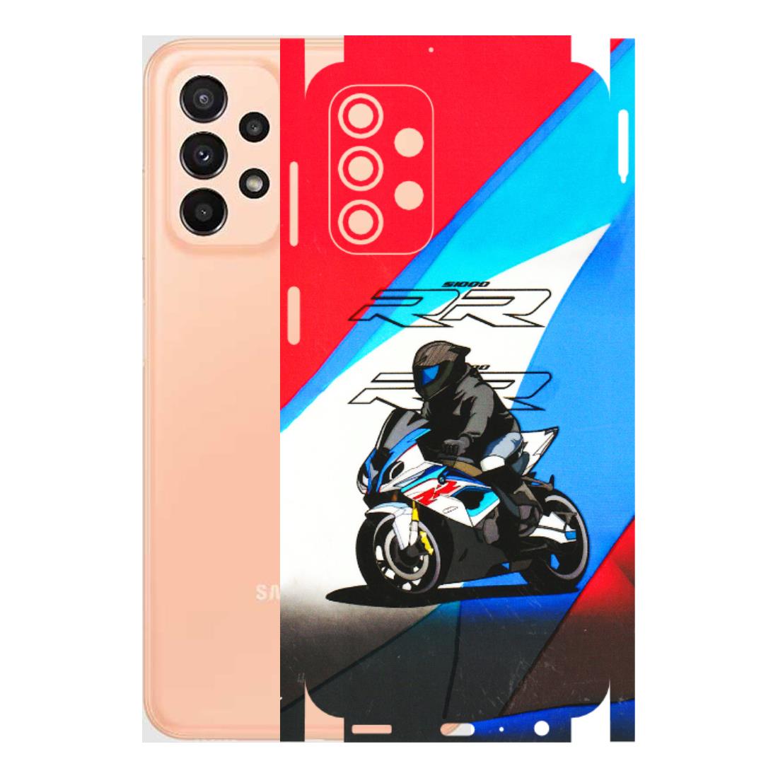 Samsung A/S Series Phone Skins (All Models) - Bikers Love - 3D Embossed Finish (L-58) Samsung Galaxy A23 (5G)
