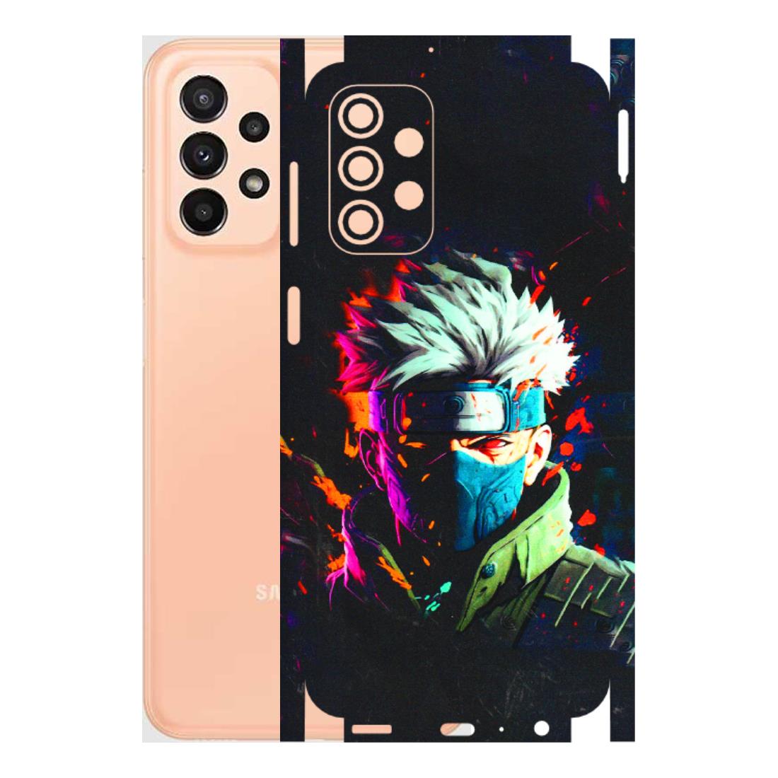 Samsung A/S Series Phone Skins (All Models) - Anime Cool Character - 3D Embossed Finish (L-59) Samsung Galaxy A23 (5G)