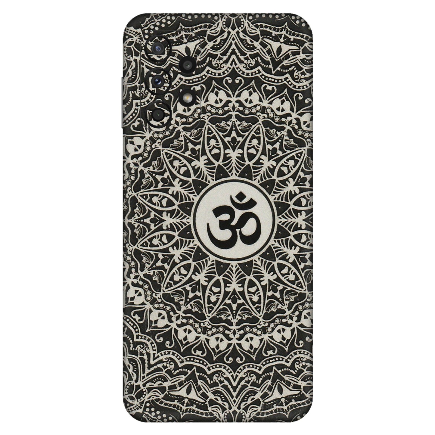 Samsung A/S Series Phone Skins (All Models) - Aum Elegant Mandala - 3D Embossed Finish (L-62) Samsung Galaxy A23 (5G)