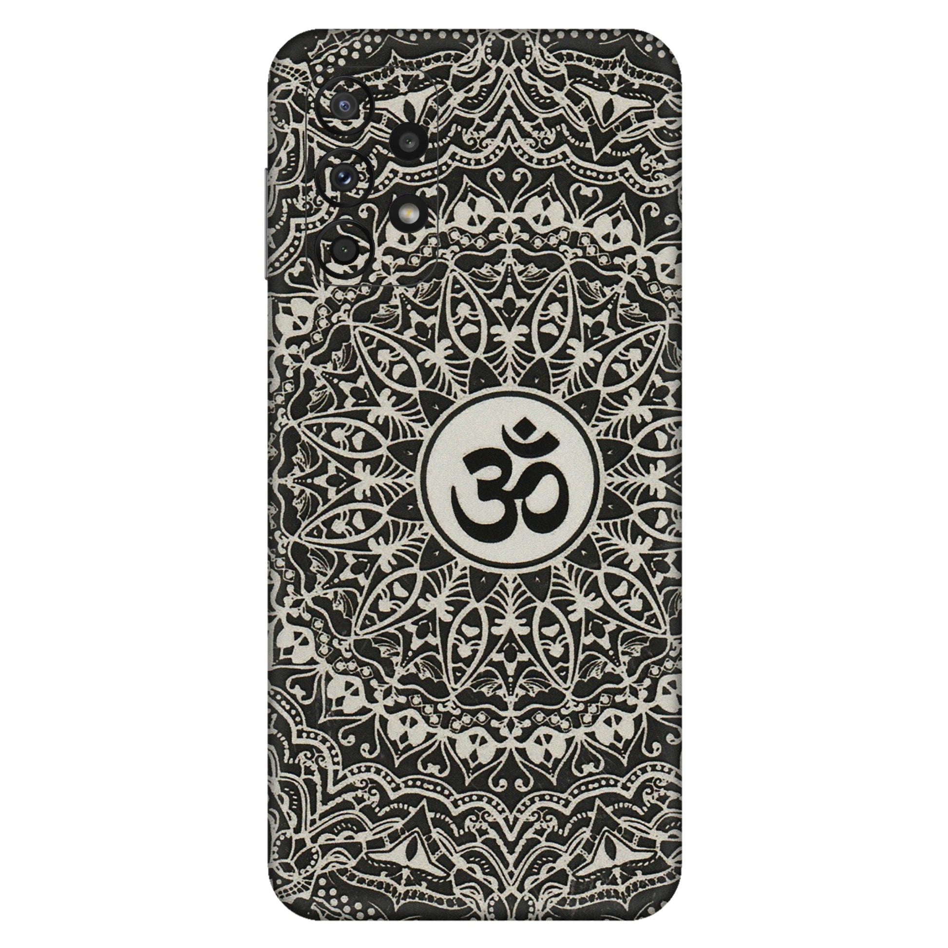 Samsung A/S Series Phone Skins (All Models) - Aum Elegant Mandala - 3D Embossed Finish (L-62) Samsung Galaxy A23 (5G)