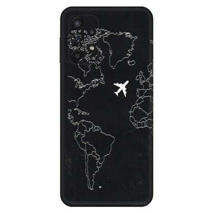 Samsung A/S Series Phone Skins (All Models) - Never Ending Travel - 3D Embossed Finish (L-79) Samsung Galaxy A23 (5G)