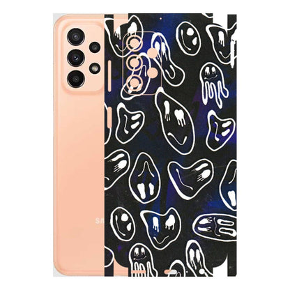 Samsung A/S Series Phone Skins (All Models) - Distorted Smileys - 3D Embossed Finish (L-92) Samsung Galaxy A23 (5G)