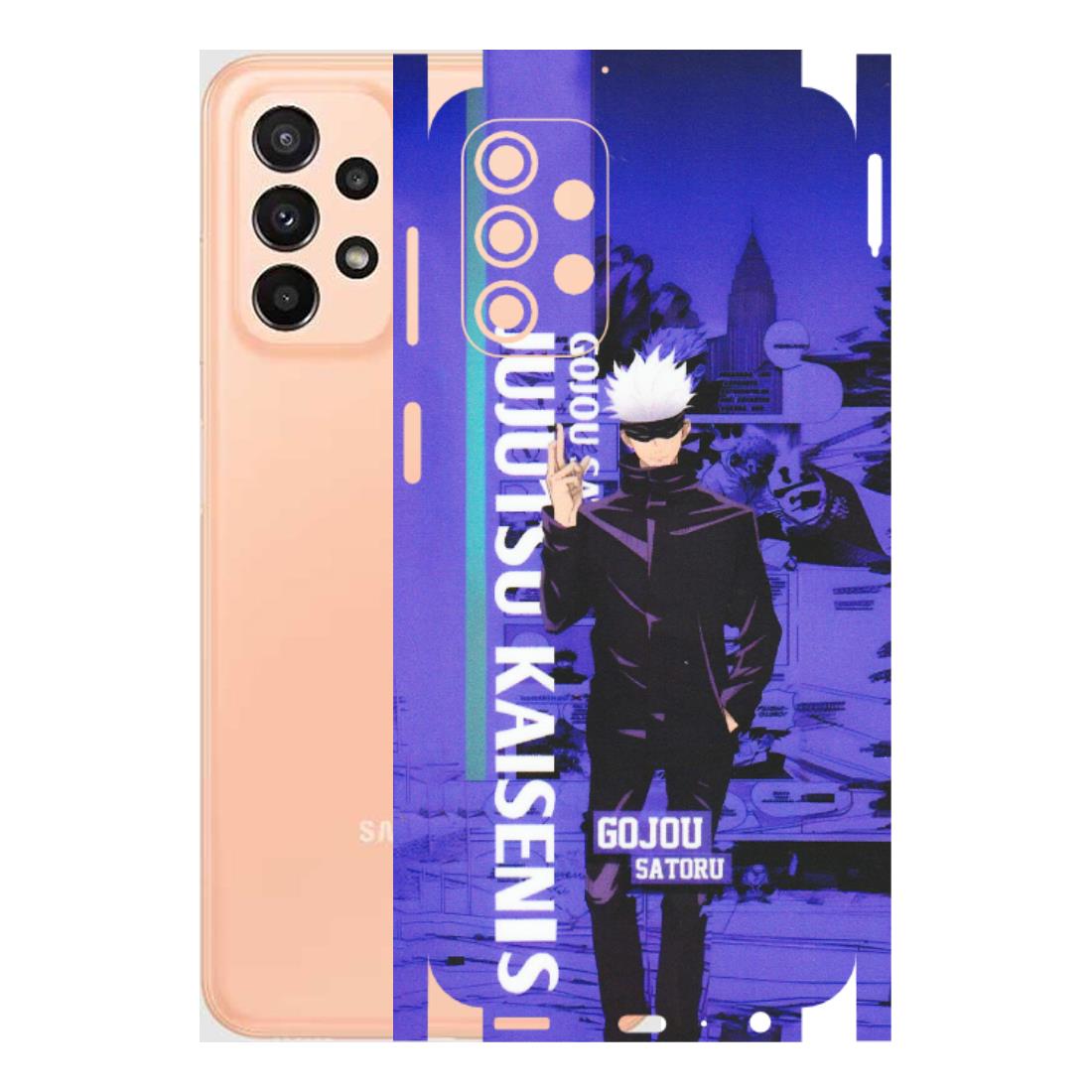 Samsung A/S Series Phone Skins (All Models) - Jujutsu Kaisen Gojo - Matte Finish (M-05) Samsung Galaxy A23 (5G)