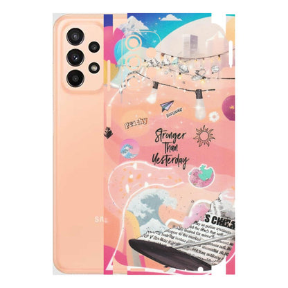 Samsung A/S Series Phone Skins (All Models) - Stronger Then Yesterday - Matte Finish (M-128) Samsung Galaxy A23 (5G)