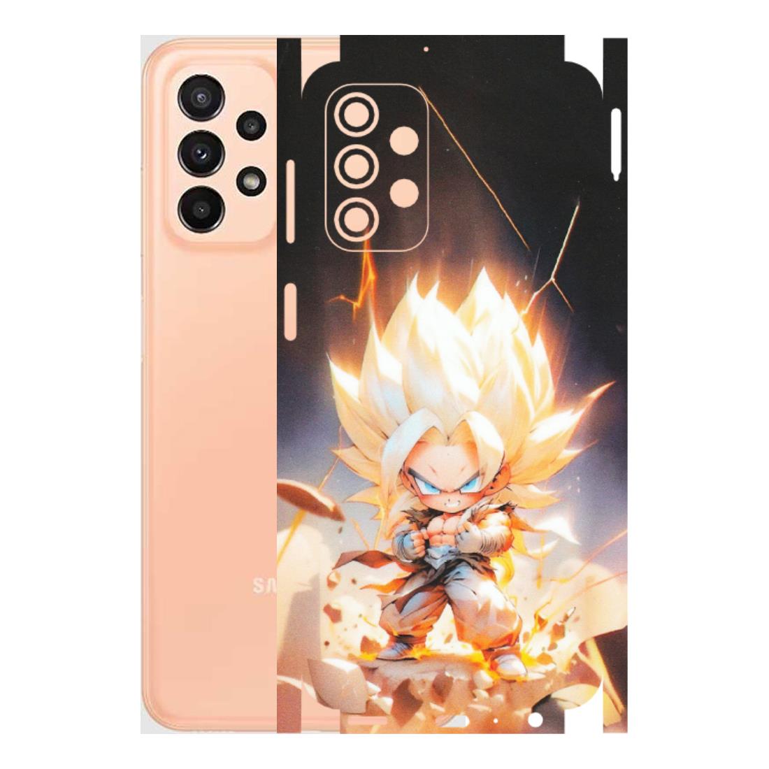 Samsung A/S Series Phone Skins (All Models) - Goku Dragon Cute Anime - Matte Finish (M-131) Samsung Galaxy A23 (5G)