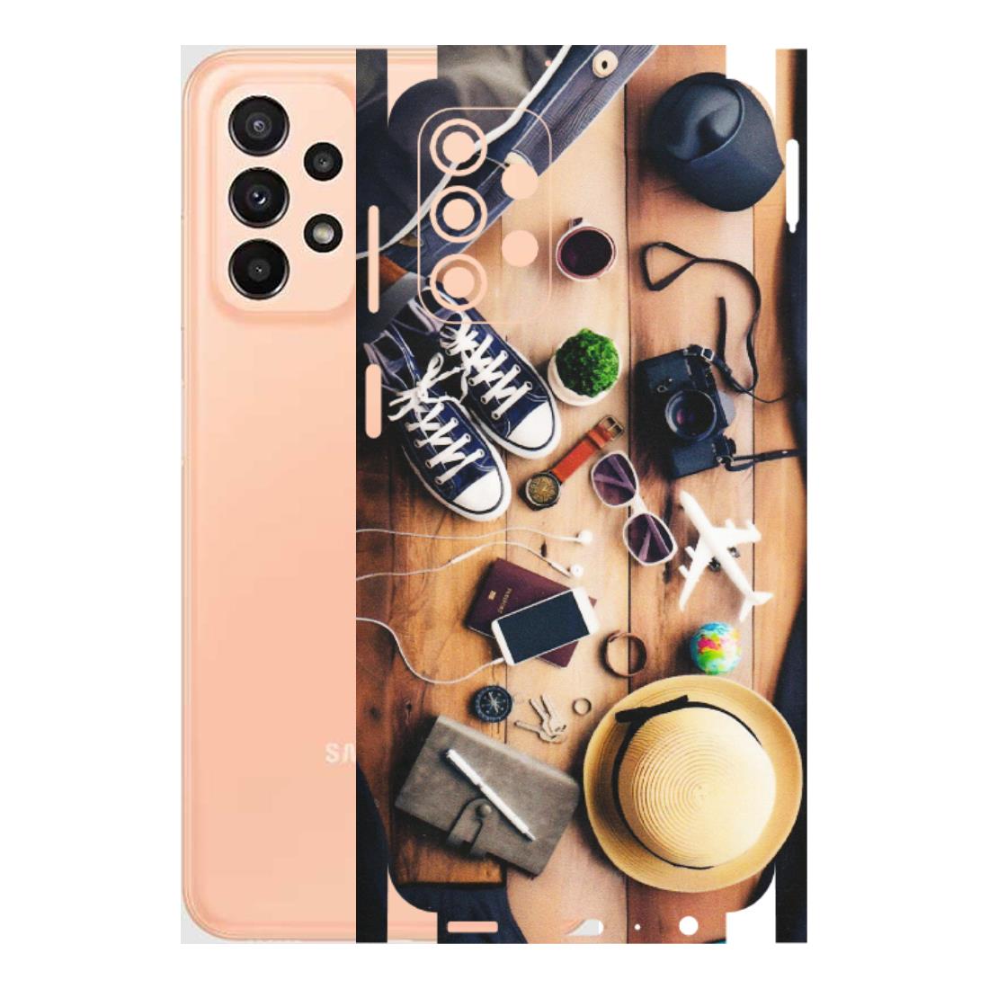 Samsung A/S Series Phone Skins (All Models) - Travel Wanderlust - Matte Finish (M-133) Samsung Galaxy A23 (5G)