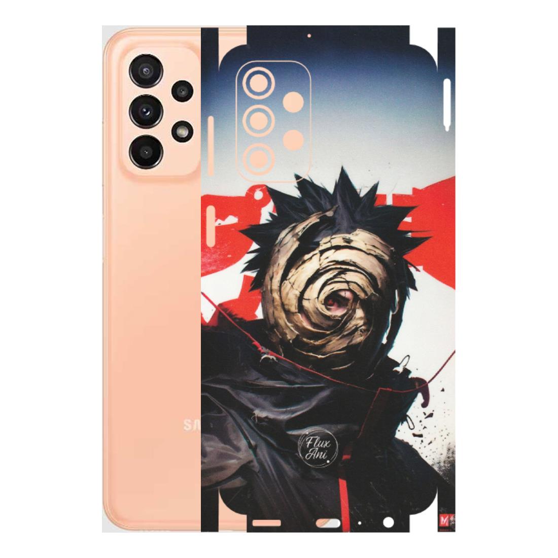 Samsung A/S Series Phone Skins (All Models) - Obito Uchiha Cool Anime - Matte Finish (M-134) Samsung Galaxy A23 (5G)