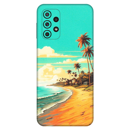 Samsung A/S Series Phone Skins (All Models) - Miami Beach - Matte Finish (M-136) Samsung Galaxy A23 (5G)