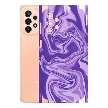 Samsung A/S Series Phone Skins (All Models) - Hazy Purple Nights - Matte Finish (M-14) Samsung Galaxy A23 (5G)
