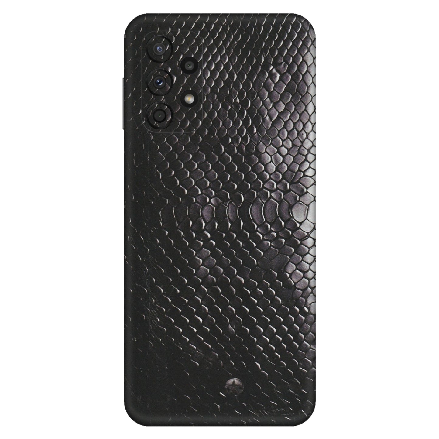 Samsung A/S Series Phone Skins (All Models) - Black Snack Leather - Matte Finish (M-147) Samsung Galaxy A23 (5G)