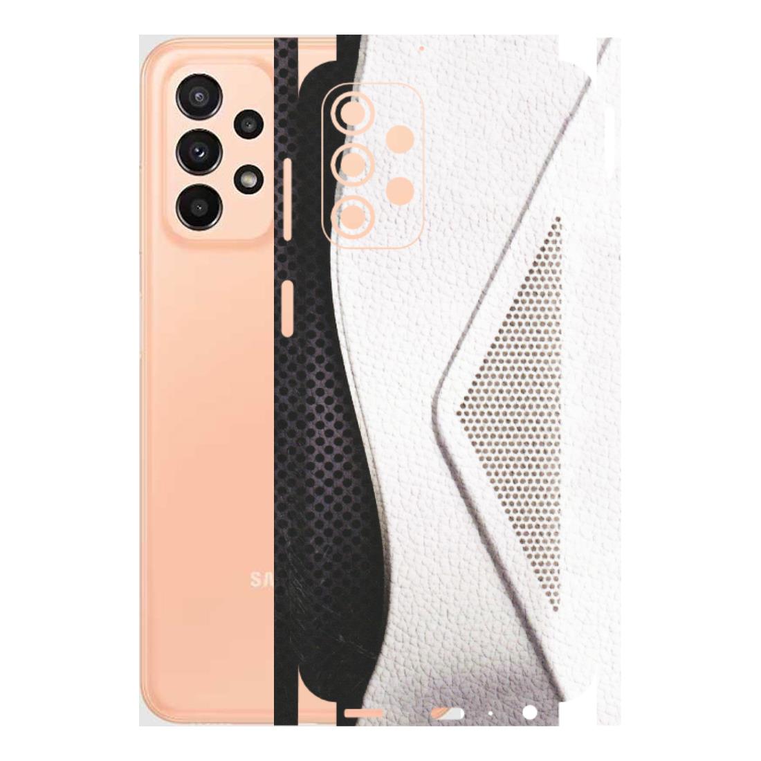 Samsung A/S Series Phone Skins (All Models) - Black And White Iconic Convoy - Matte Finish (M-149) Samsung Galaxy A23 (5G)