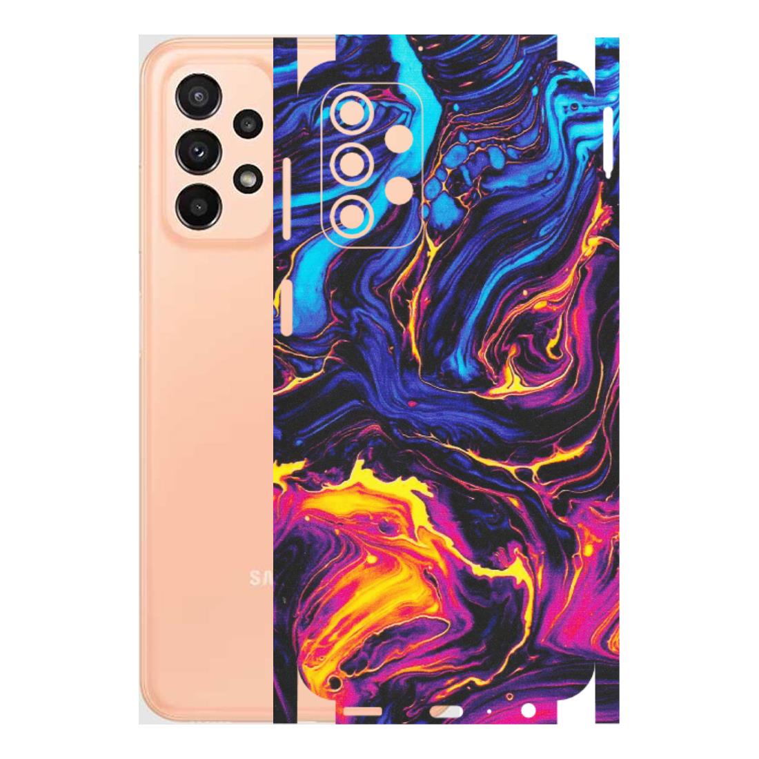 Samsung A/S Series Phone Skins (All Models) - Abstract Paint Classy - Matte Finish (M-15) Samsung Galaxy A23 (5G)