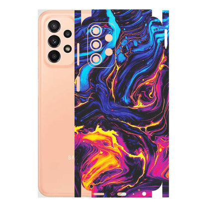 Samsung A/S Series Phone Skins (All Models) - Abstract Paint Classy - Matte Finish (M-15) Samsung Galaxy A23 (5G)