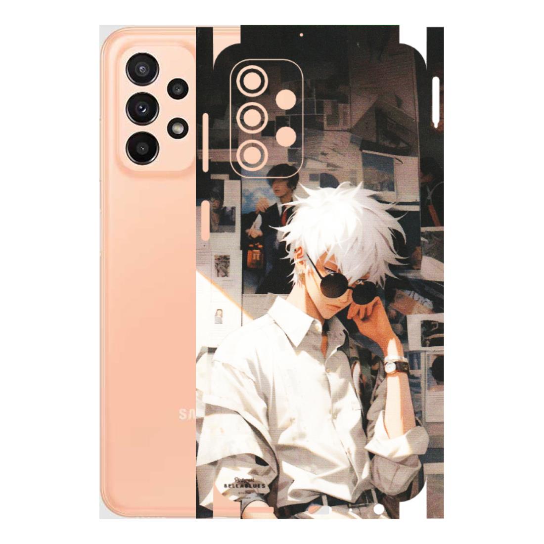 Samsung A/S Series Phone Skins (All Models) - Gojo Satoru Jujustu Kaisen Anime - Matte Finish (M-156) Samsung Galaxy A23 (5G)