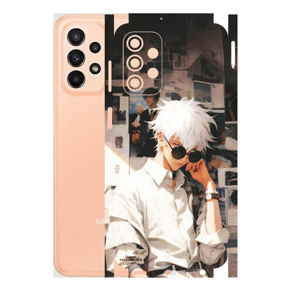 Samsung A/S Series Phone Skins (All Models) - Gojo Satoru Jujustu Kaisen Anime - Matte Finish (M-156) Samsung Galaxy A23 (5G)