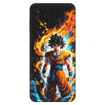Samsung A/S Series Phone Skins (All Models) - Goku Transformation Anime - Matte Finish (M-159) Samsung Galaxy A23 (5G)