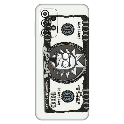 Samsung A/S Series Phone Skins (All Models) - Rick And Morty Hundred Dollar Anime - Matte Finish (M-161) Samsung Galaxy A23 (5G)