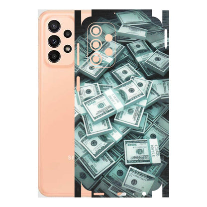 Samsung A/S Series Phone Skins (All Models) - Hundred Dollar Bill - Matte Finish (M-162) Samsung Galaxy A23 (5G)