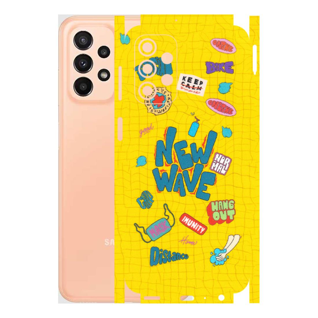 Samsung A/S Series Phone Skins (All Models) - New Wave Life - Matte Finish (M-17) Samsung Galaxy A23 (5G)