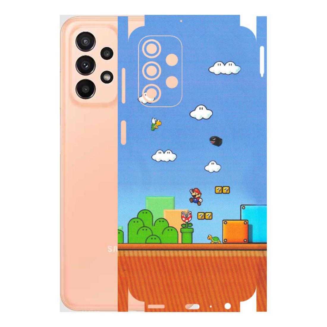 Samsung A/S Series Phone Skins (All Models) - Mario Game Scene - Matte Finish (M-24) Samsung Galaxy A23 (5G)