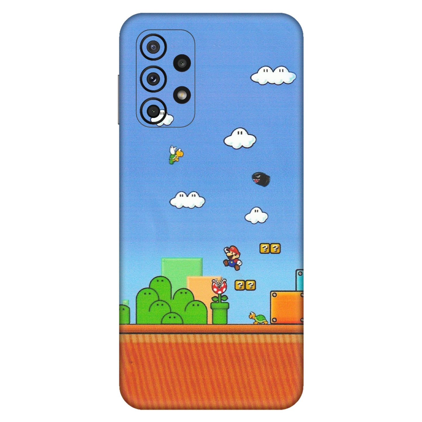 Samsung A/S Series Phone Skins (All Models) - Mario Game Scene - Matte Finish (M-24) Samsung Galaxy A23 (5G)