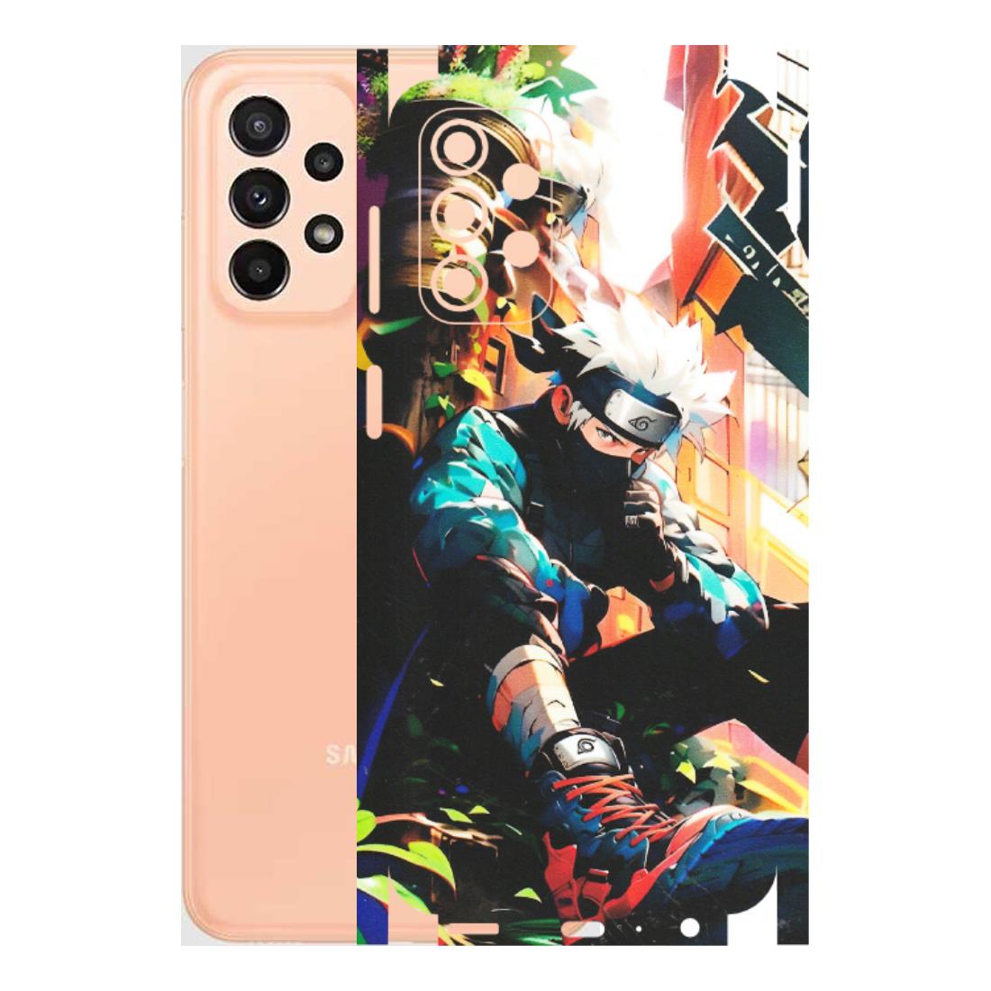 Samsung A/S Series Phone Skins (All Models) - Ash & Pikachu - Matte Finish (M-26) Samsung Galaxy A23 (5G)