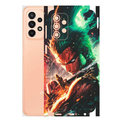 Samsung A/S Series Phone Skins (All Models) - Anime Gojo Sword - Matte Finish (M-32) Samsung Galaxy A23 (5G)